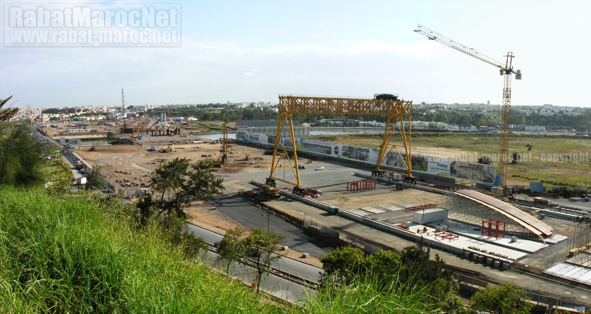 Panorama 15 Construction du nouveau pont moulay hassan