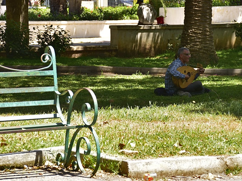 triangle de vue luth banc